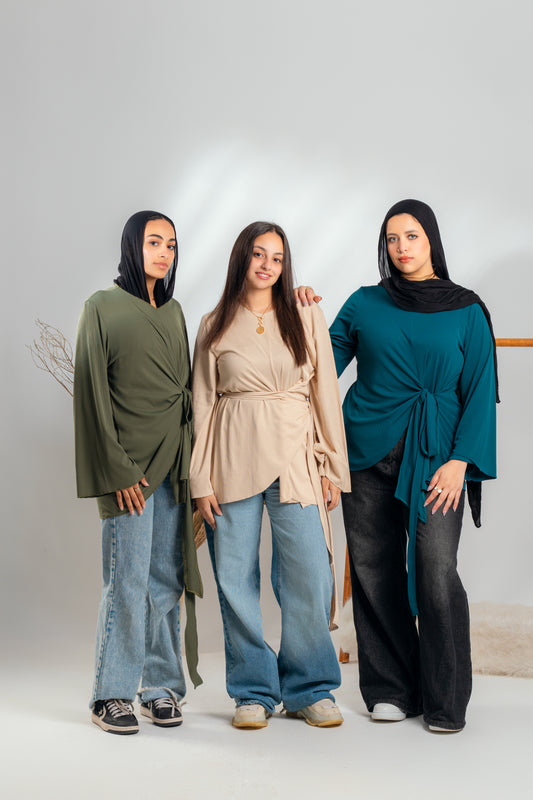 Wrap Blouse